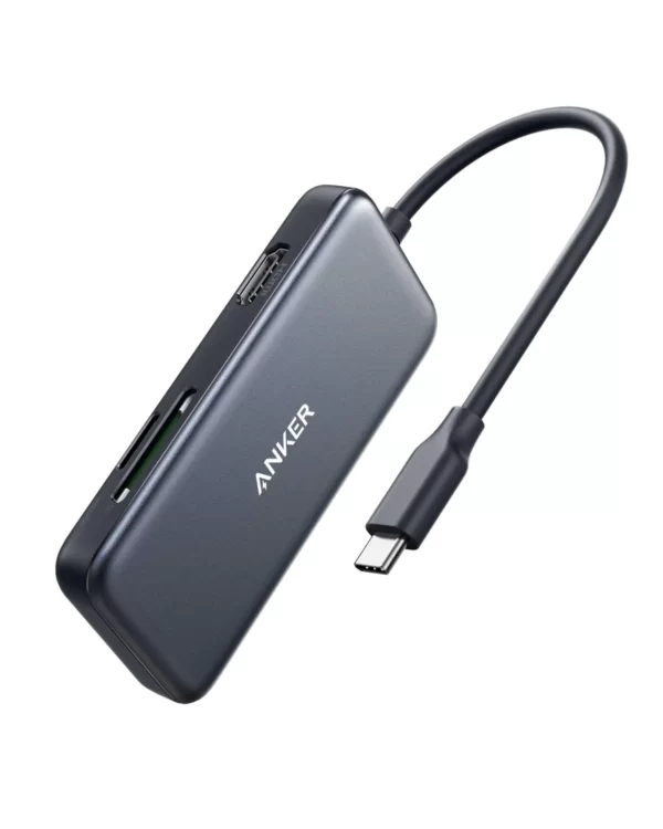 Anker Premium 5-in-1 USB-C Hub- Gray
