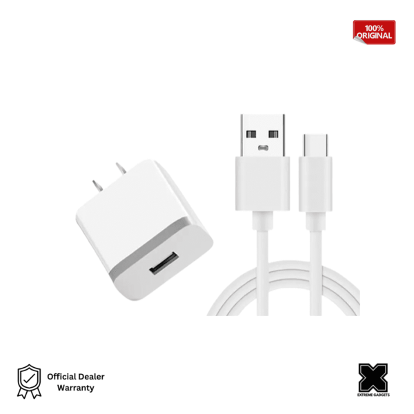 Xiaomi 5V 2A USB Charger with Type-C Cable (6 Month Adapter & 7 Days Cable Warranty)