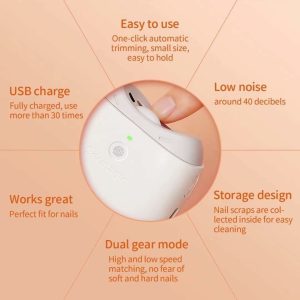 Alternative view of Xiaomi Seemagic Electric Automatic Nail Clipper Pro