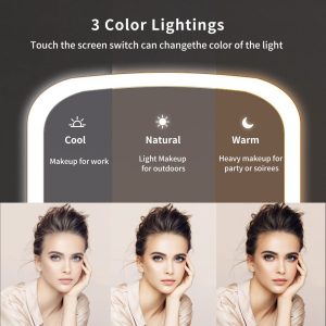 Alternative view of Jordan&Judy LED Lighted Makeup Mirror