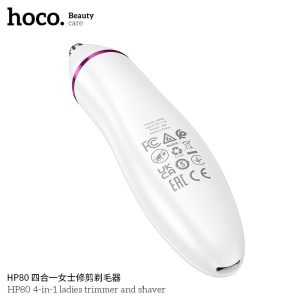 Alternative view of Hoco HP80 4-in-1 Ladies Trimmer and Shaver