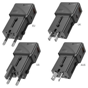 Alternative view of hoco AC24 Mini PD25W QC3.0 Universal Travel Charger Set