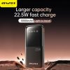 Awei 10000mAh 22.5W Fast Charge PD+QC P10K Digital Display Slim Powerbank