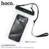 Hoco HX52 Touch Control Transparent Waterproof Bag