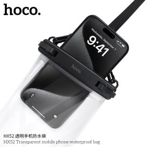 Alternative view of Hoco HX52 Touch Control Transparent Waterproof Bag
