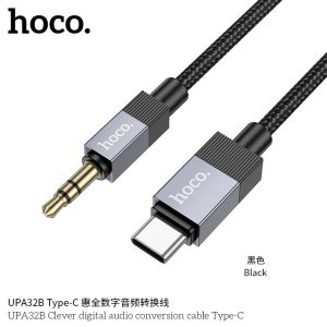 Hoco Digital Audio Conversion Cable Type-C to 3.5mm (UPA32B Clever)