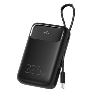MCDODO MC-324 PD 22.5W 10000mAh Power Bank with USB-C Cable or Lightning Cable